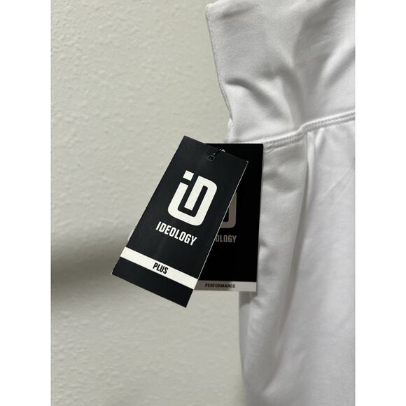 ID Ideology Women Plus Size Fit Athletic Active Skort Solid White Choose Your Sz - Picture 8 of 9